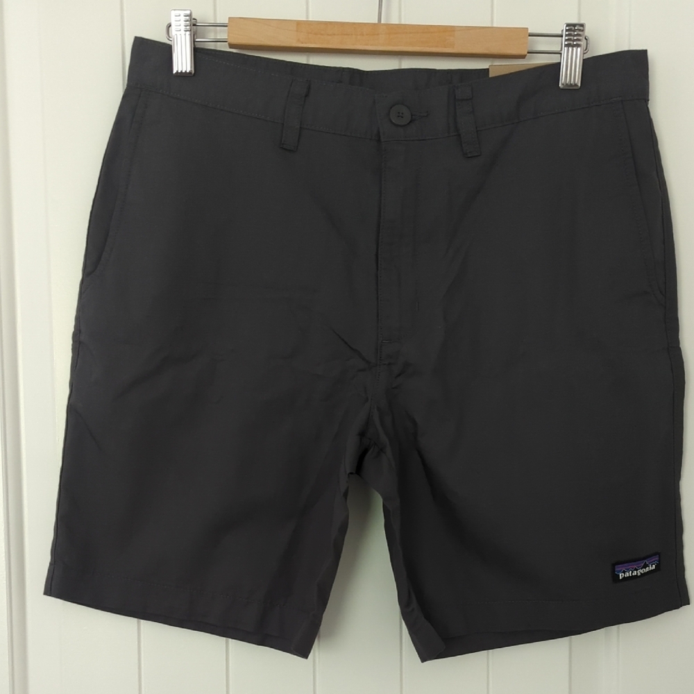 NWT Patagonia Men's Grey Flat Front Shorts